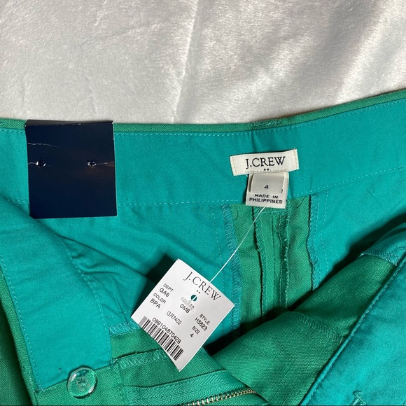 J Crew Linen Blend Scallop Shorts - Picture 3 of 6